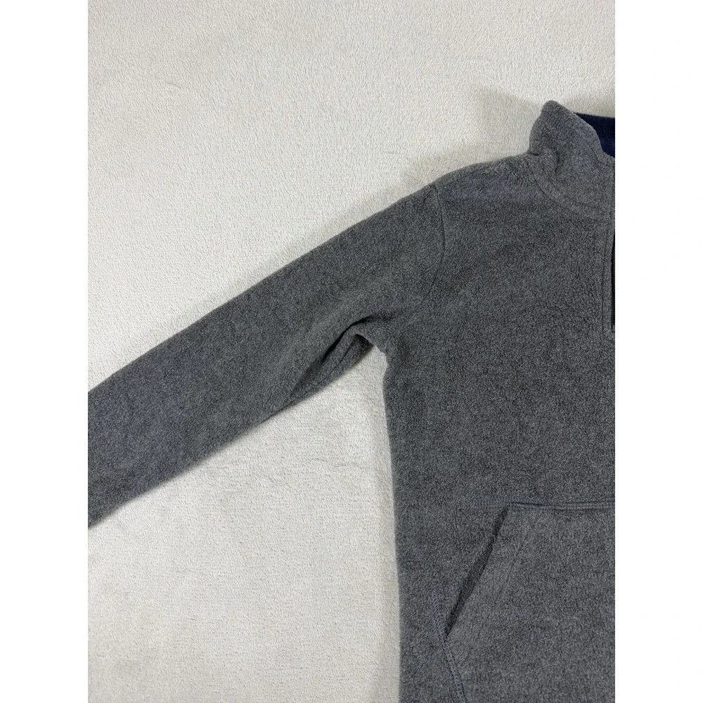 The Childrens Place Boys Gray Microfleece Half Zip Pullover Jacket Size 5T